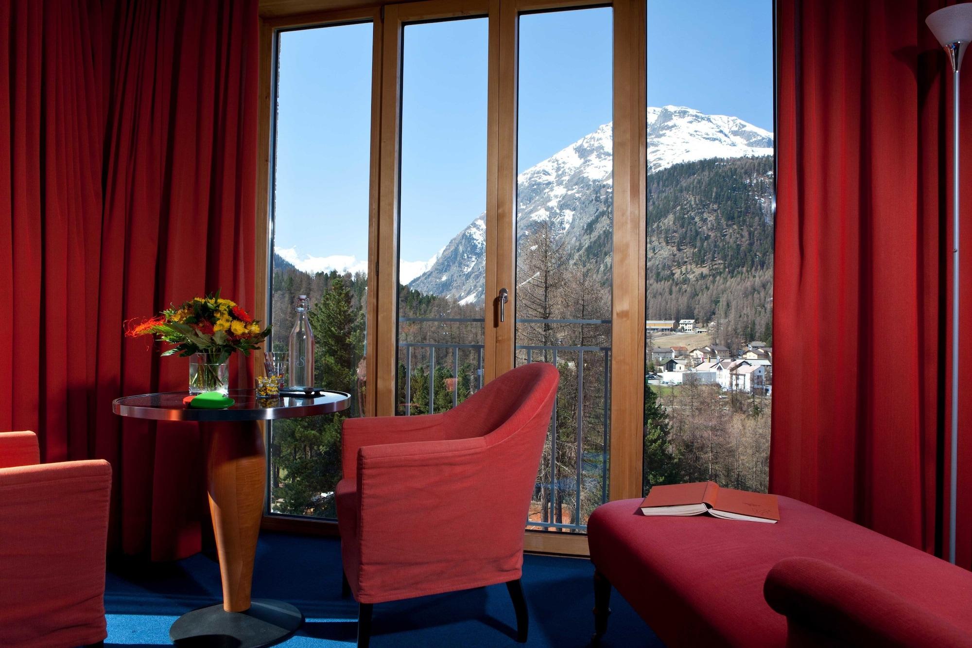 Hotel Saratz Pontresina Exteriér fotografie