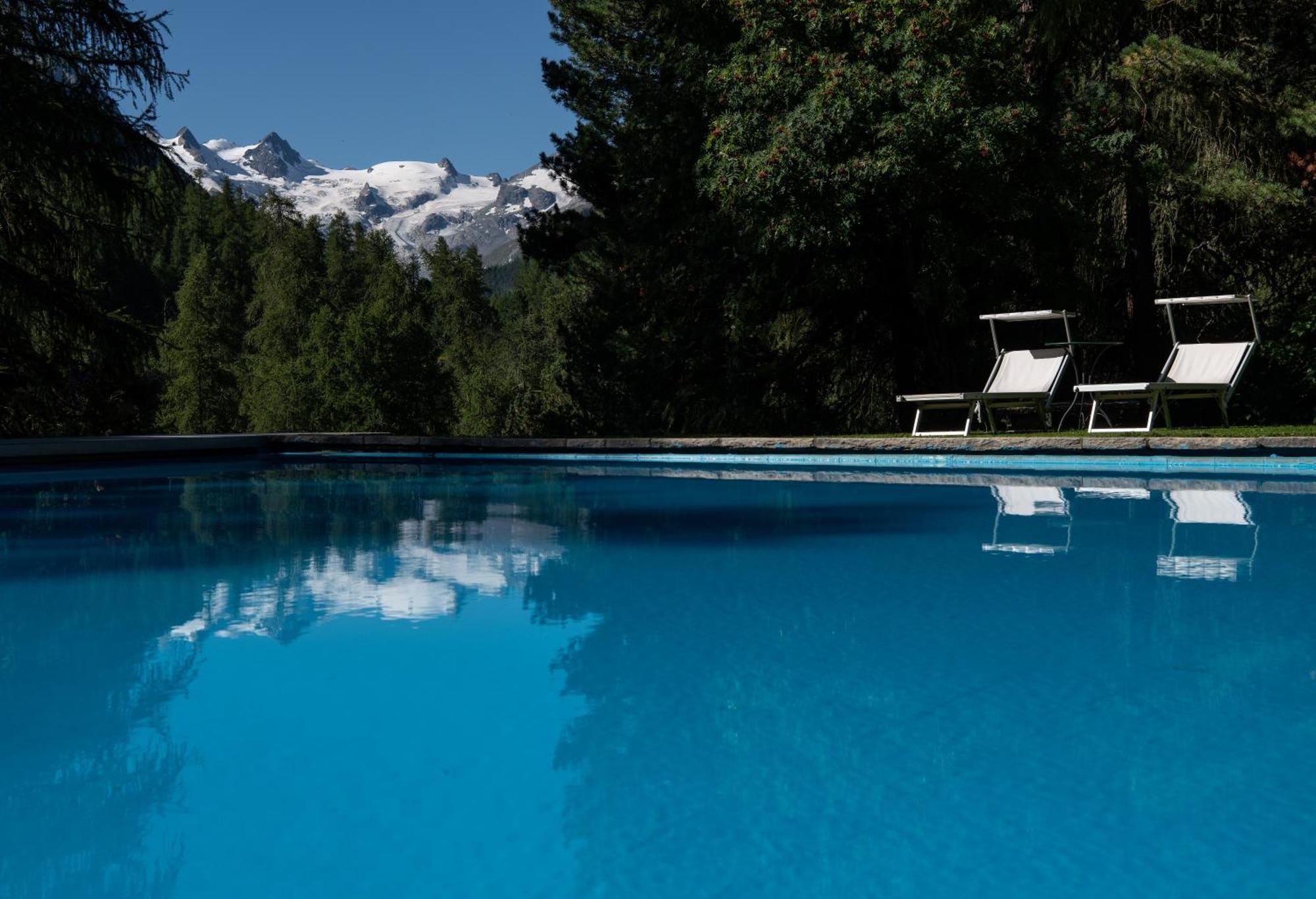 Hotel Saratz Pontresina Exteriér fotografie